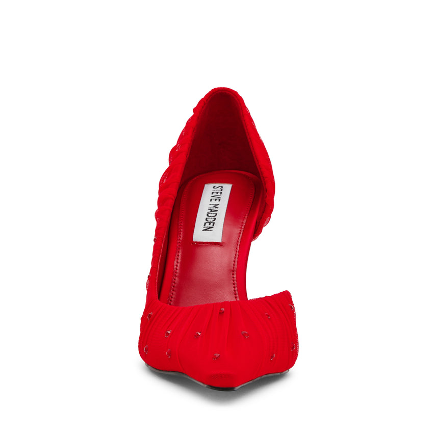 Danville Décolleté Rosso Satin - view 3
