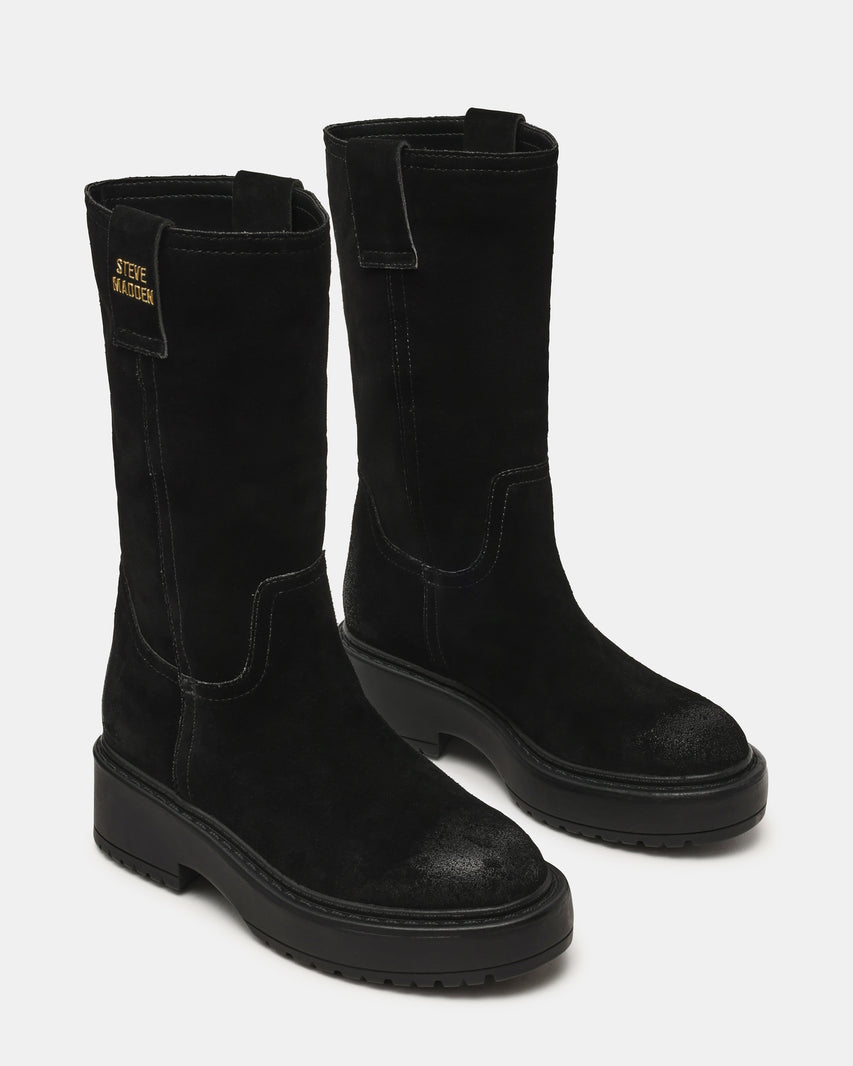 Ruckus Stivale Nero Suede - view 2