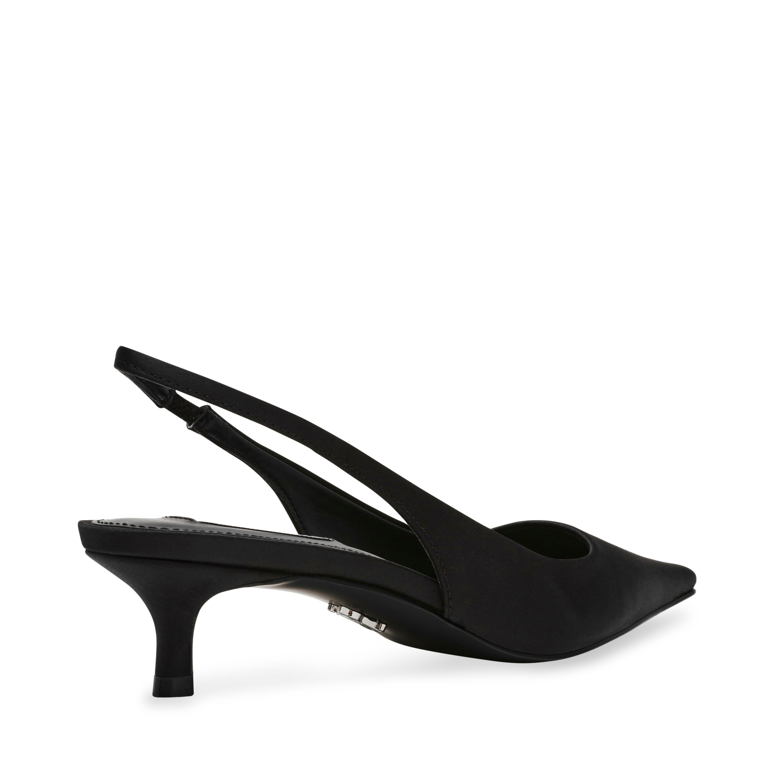 Kari Décolleté Nero Satin