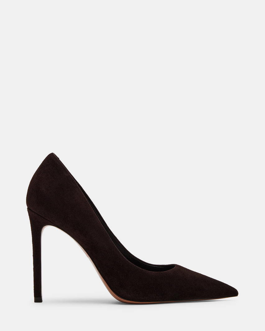 THRIVE DÉCOLLETÉ MARRONE SUEDE