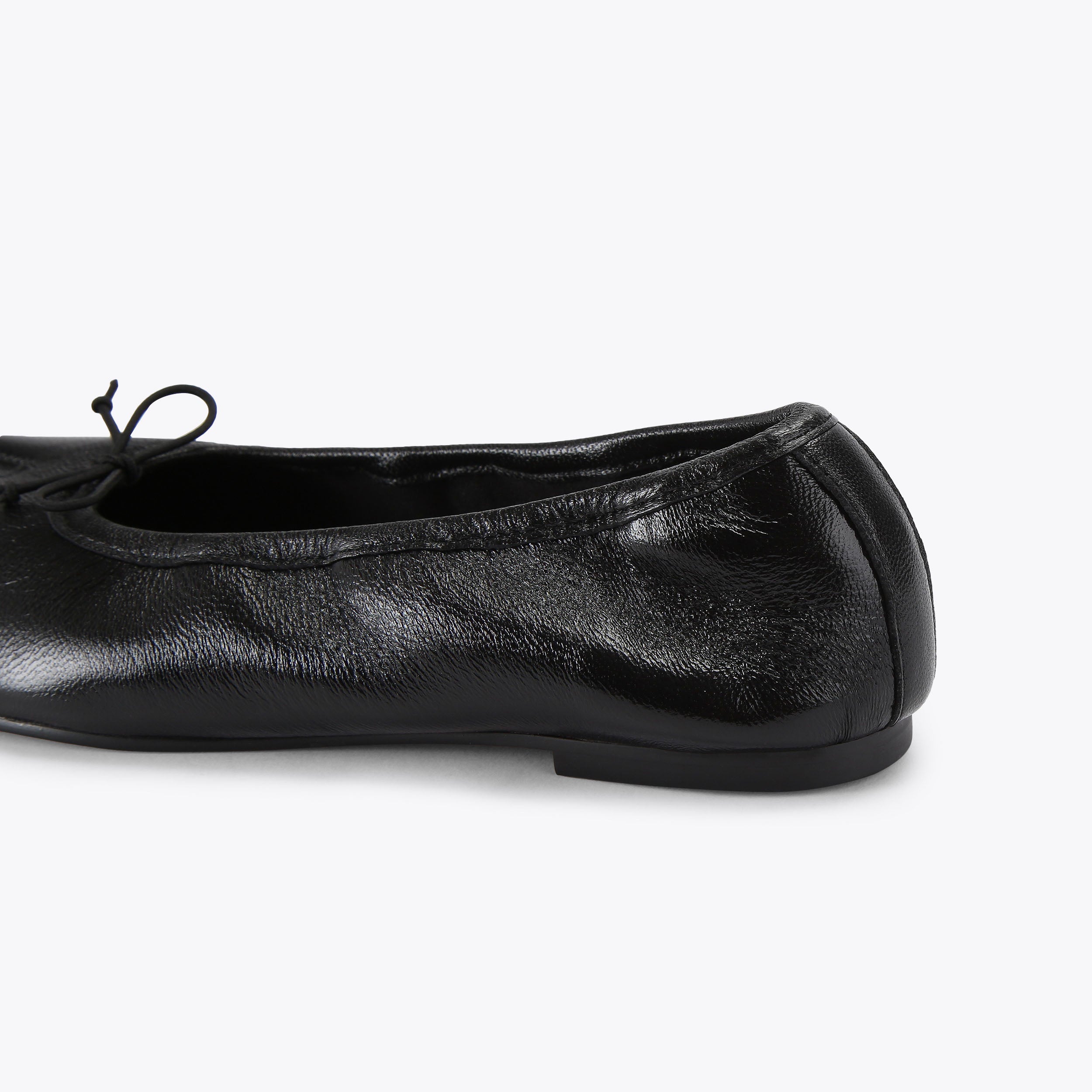 Carin Ballerina Nero Pelle - view 3