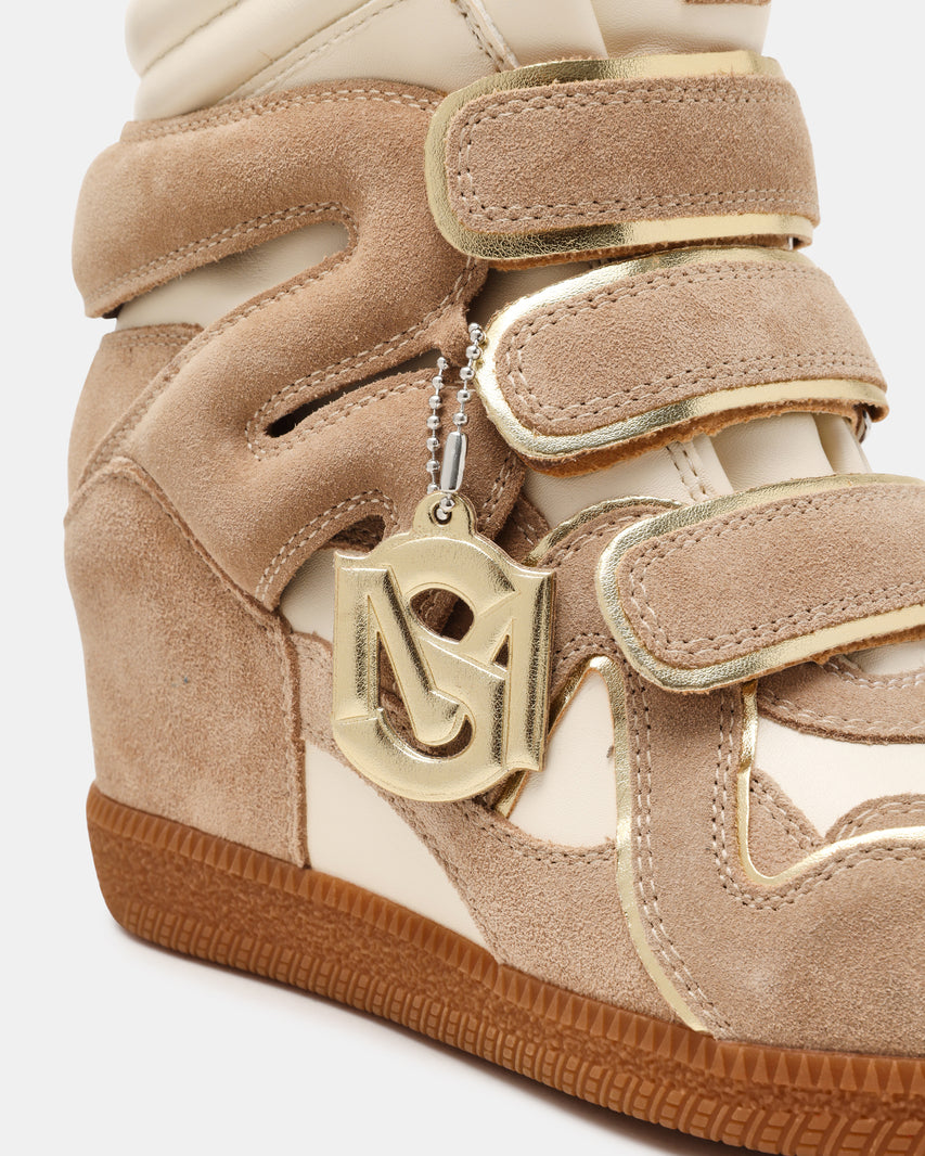 Mavis Sneaker Sabbia Suede - view 3