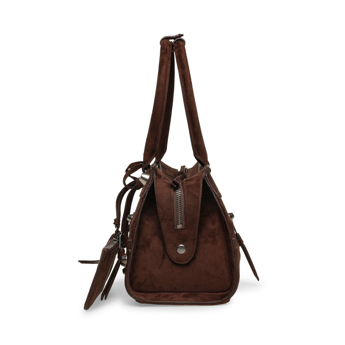 Bravyn-S Borsa Chocolate Argento - view 3