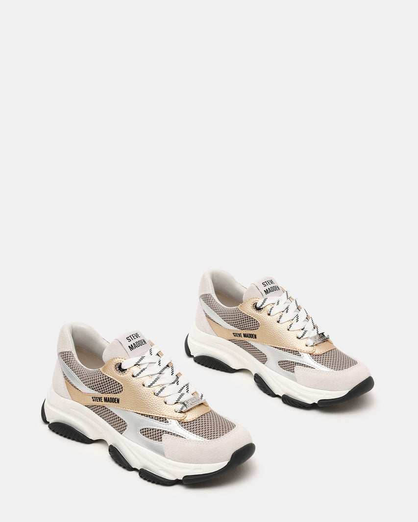 Front Row Sneaker Argento Multi - view 6