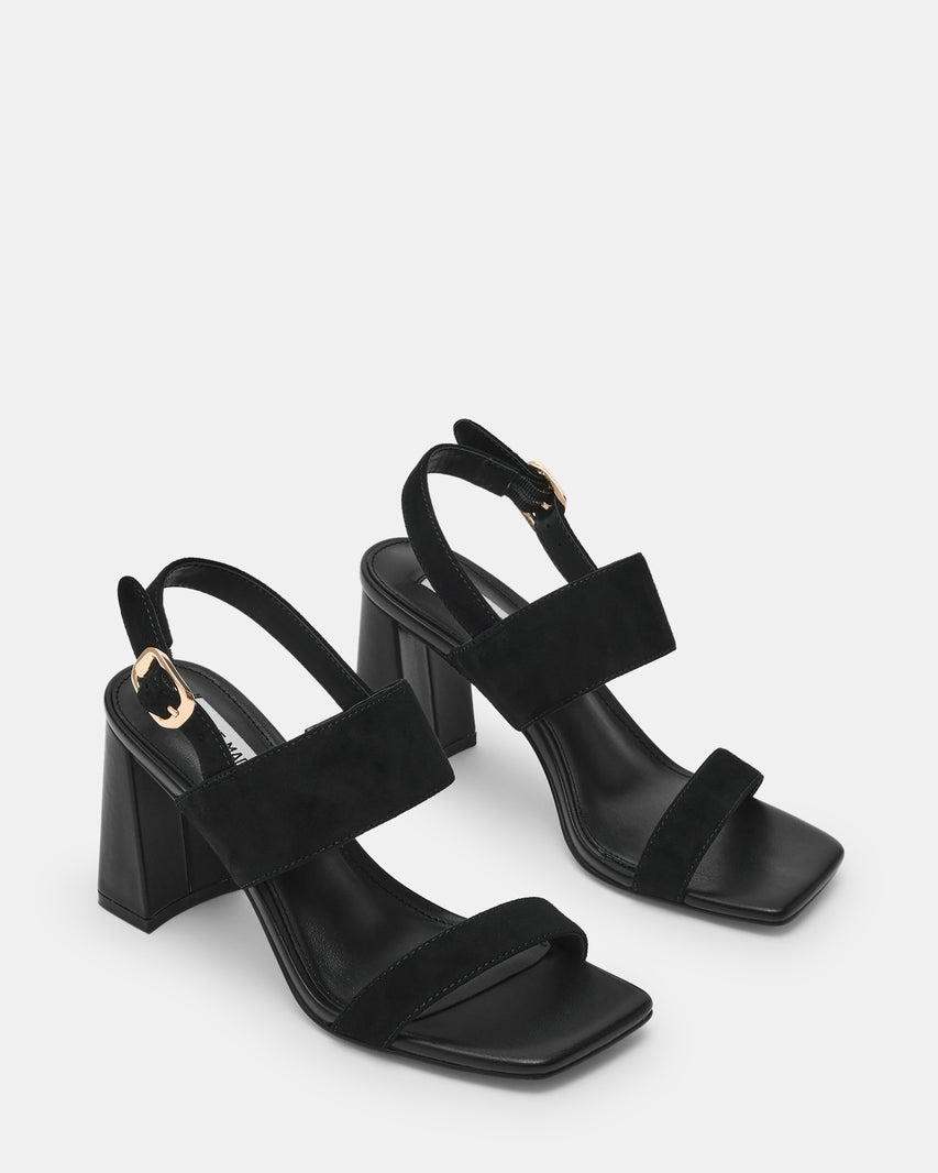 Wendie Sandalo Nero Suede - view 2
