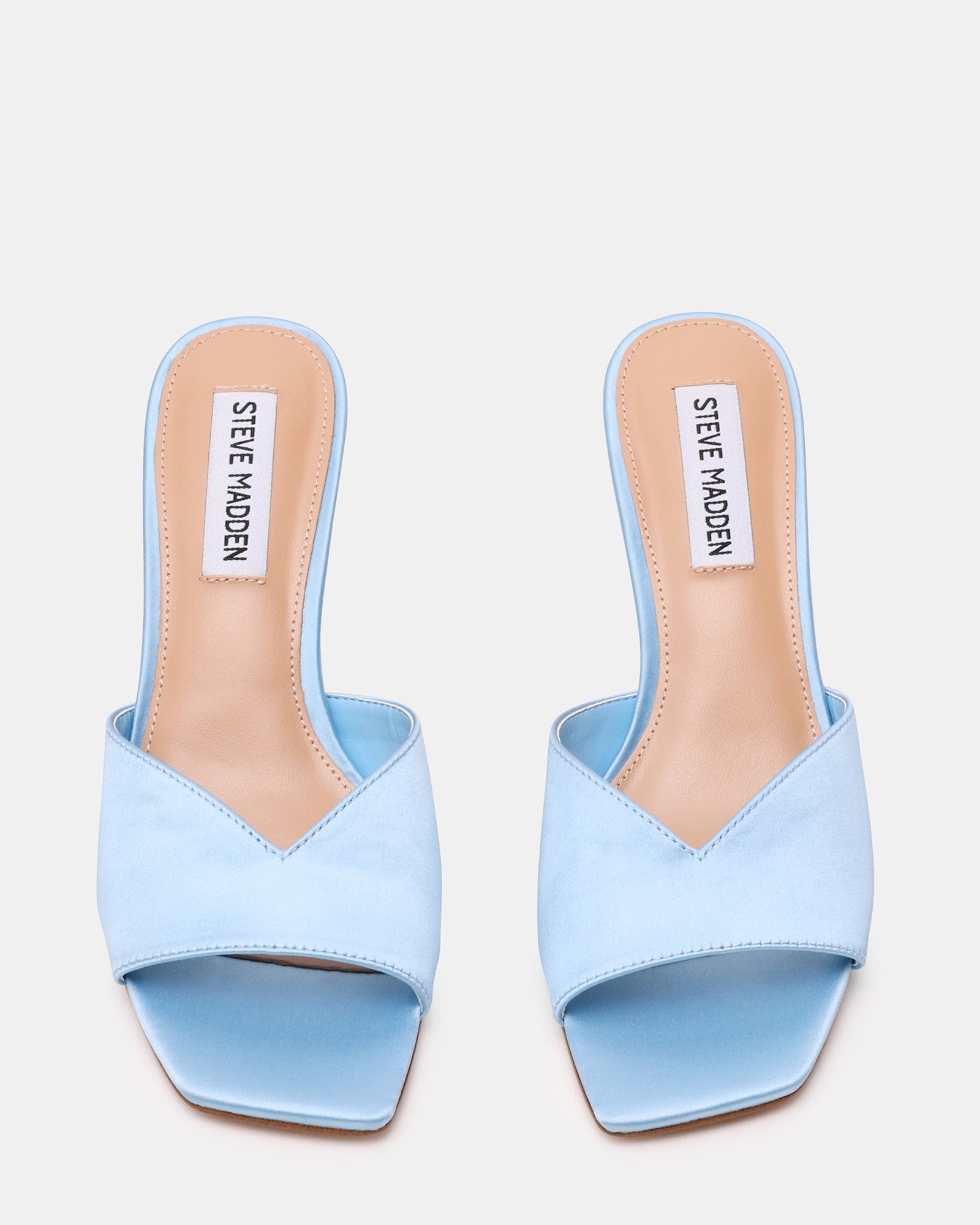 Ivie Mule Blu Satin - view 5