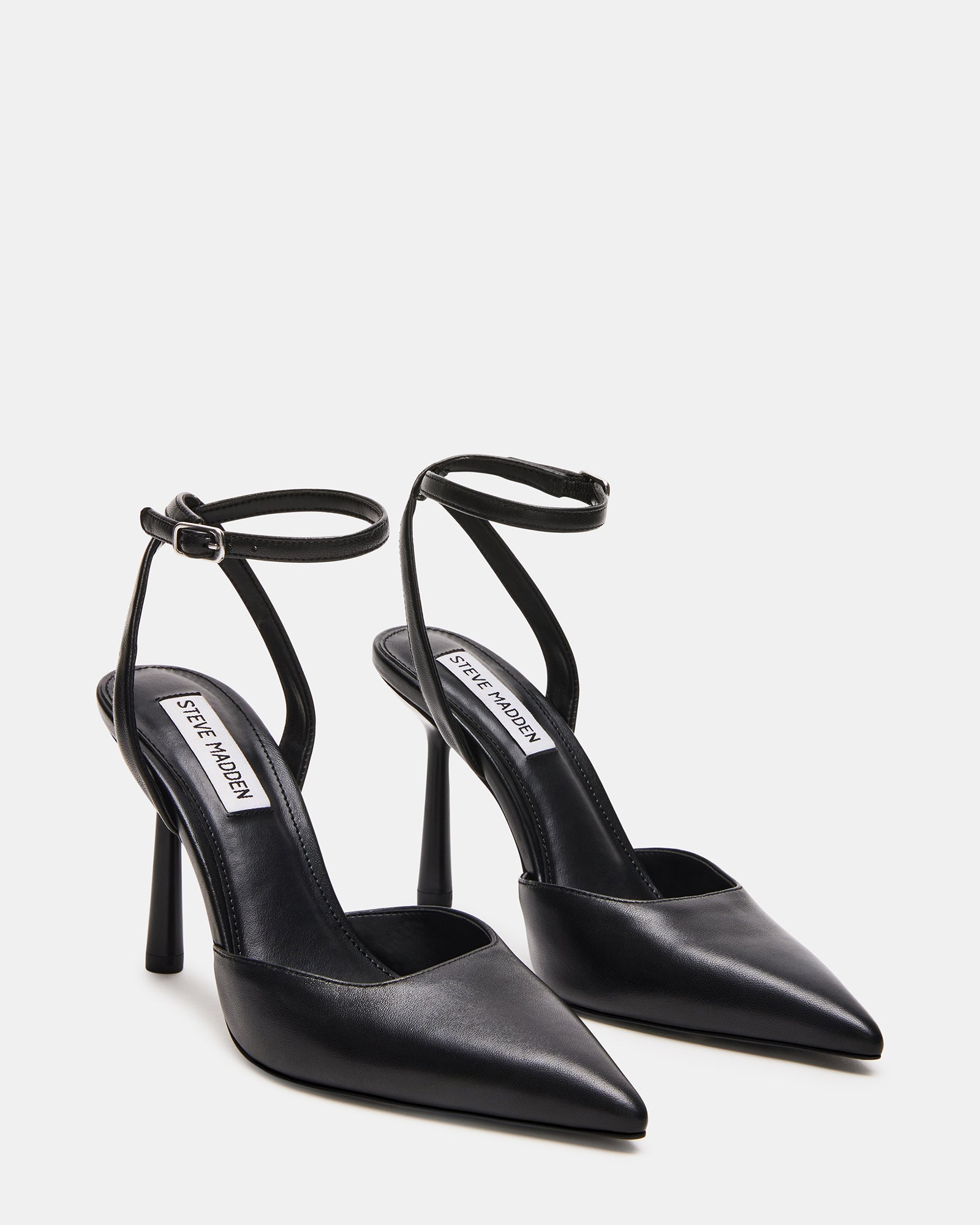 ALLIANCE SLINGBACK NERO PELLE