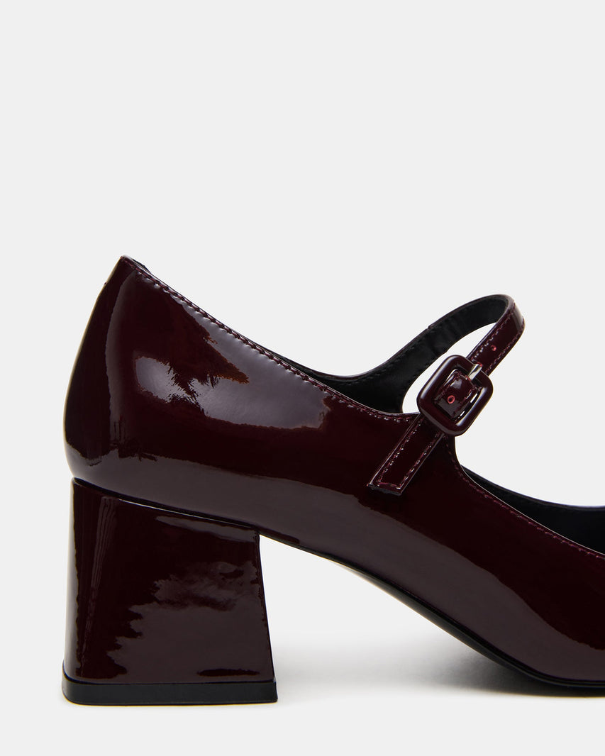 Darcey Mary Jane Wine Vernice - view 4