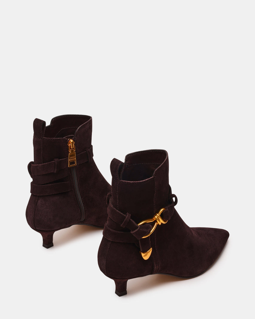 ROLLER STIVALE MARRONE SUEDE