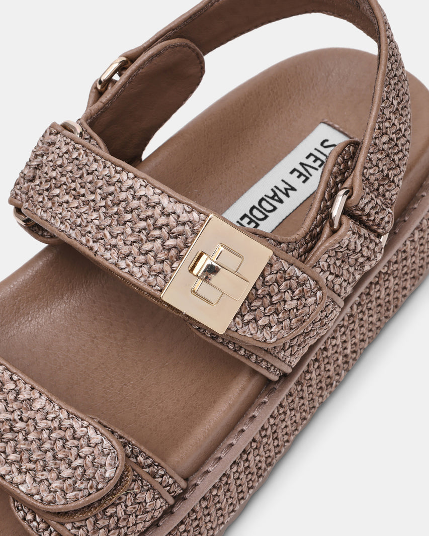 Bigmona Sandalo Charcoal Raffia - view 3