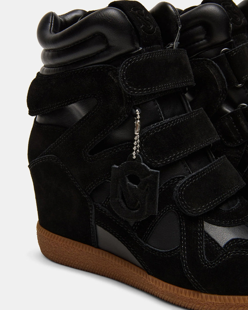 Mavis Sneaker Nero Suede - view 4