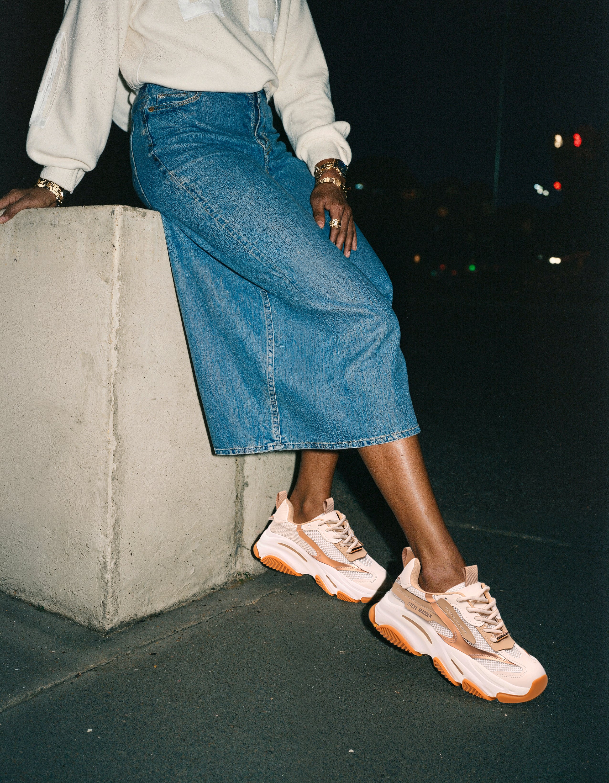 Possession-e Sneaker Coconut Milk Bronzo - view 8