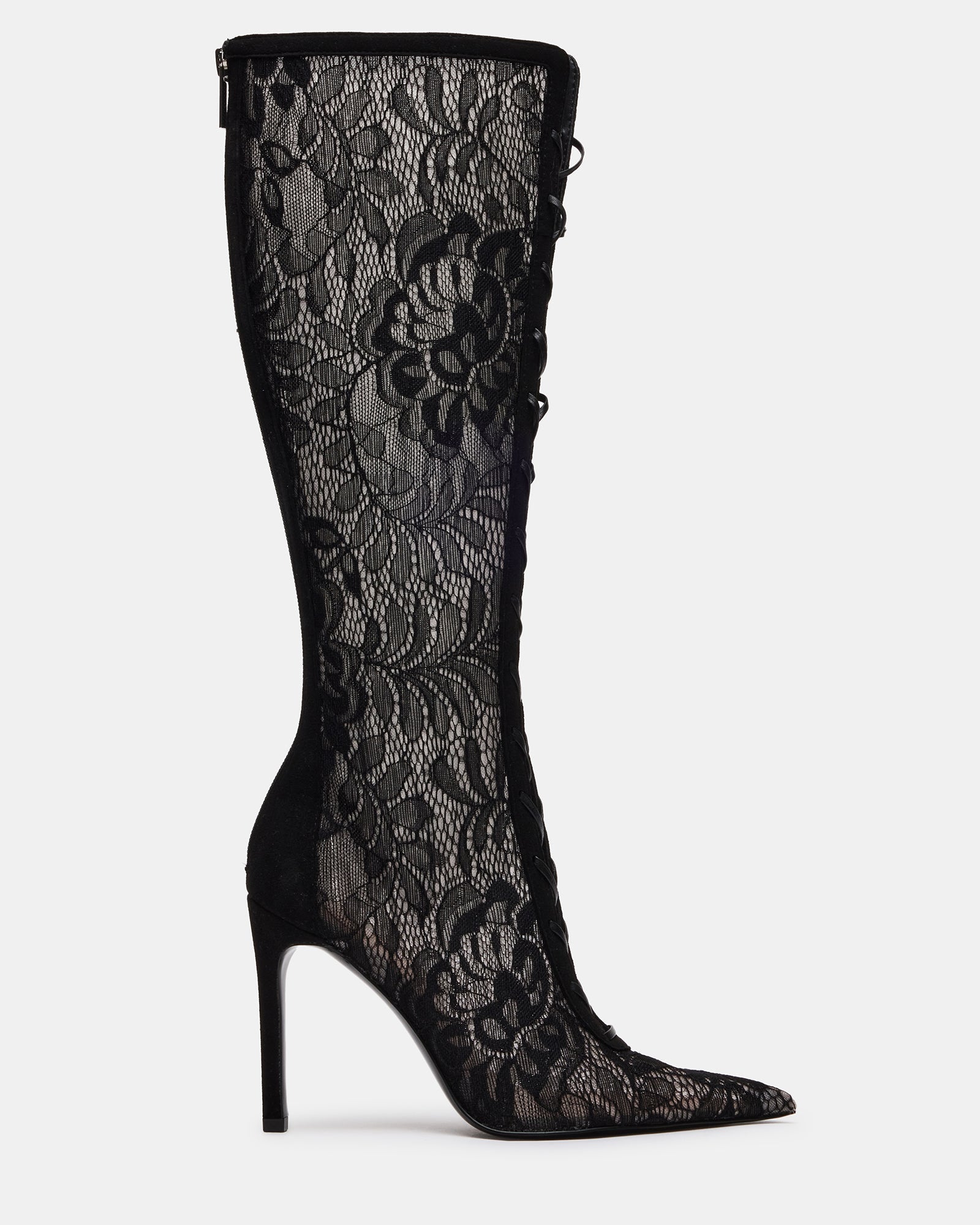Maxine Stivali Nero Lace