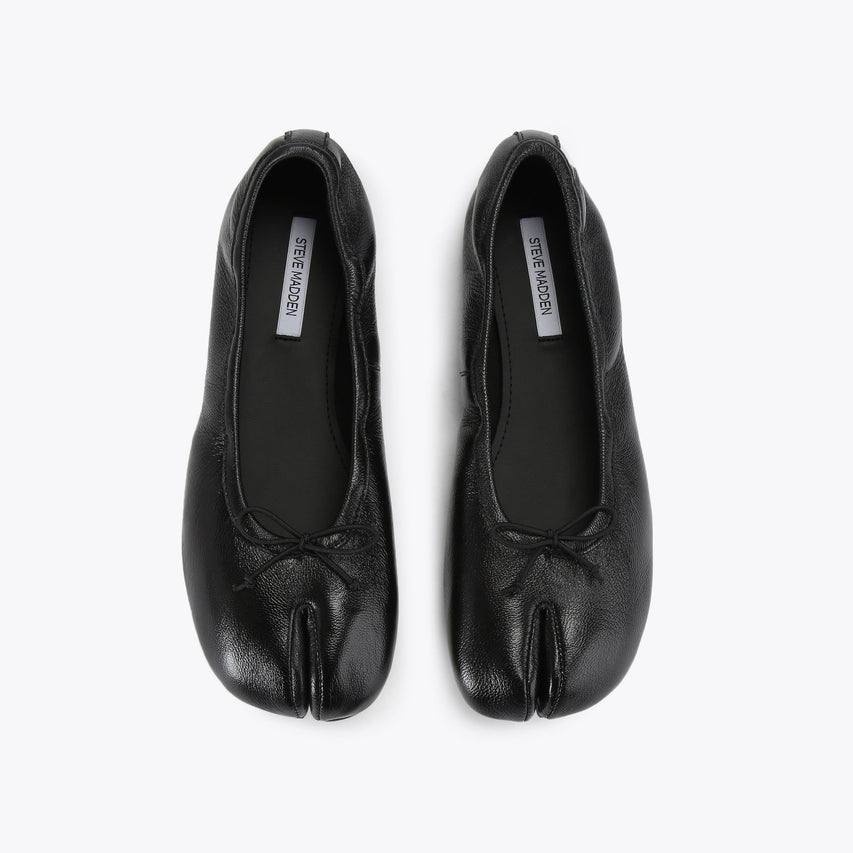 Carin Ballerina Nero Pelle - view 2