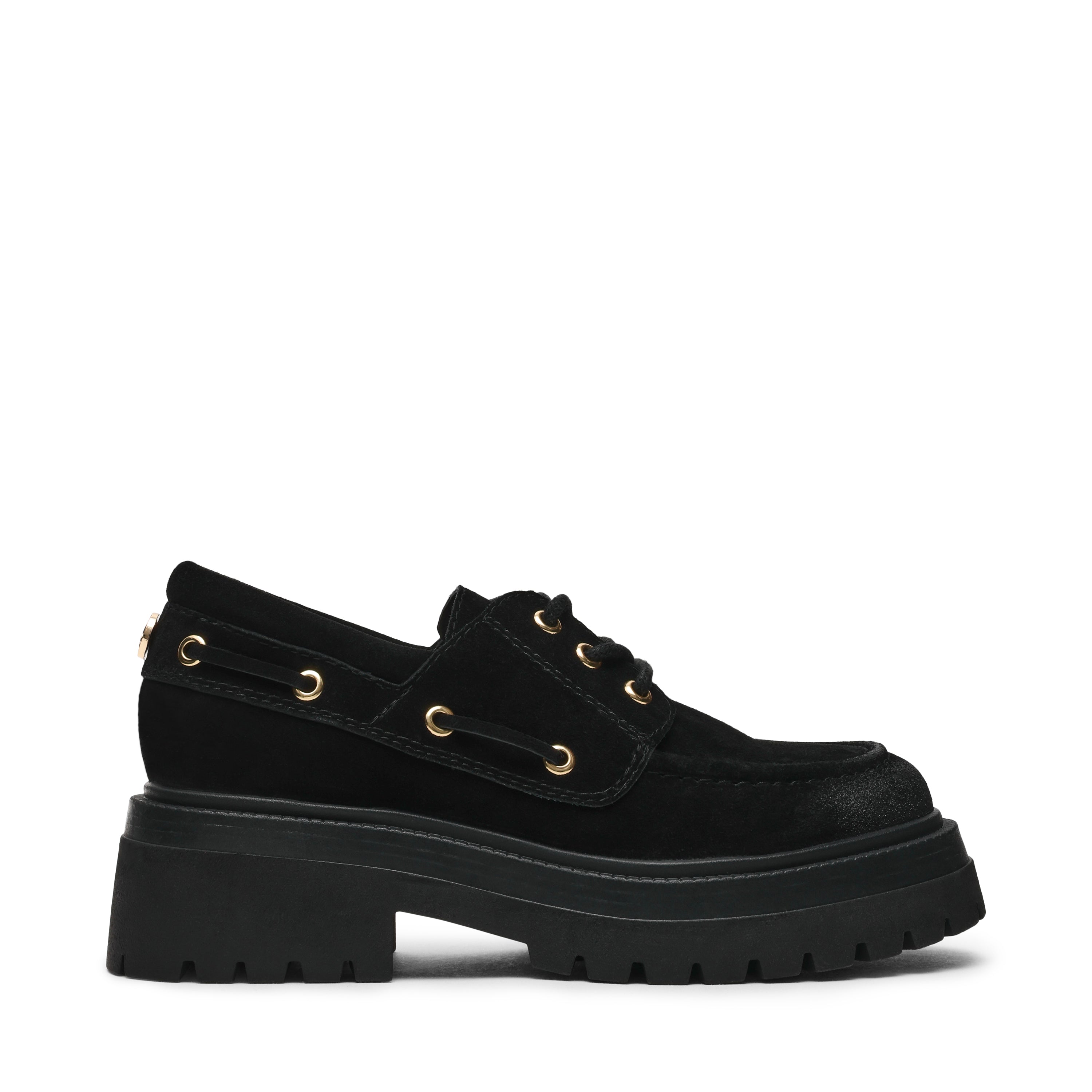 DETROIT MOCASSINO NERO SUEDE
