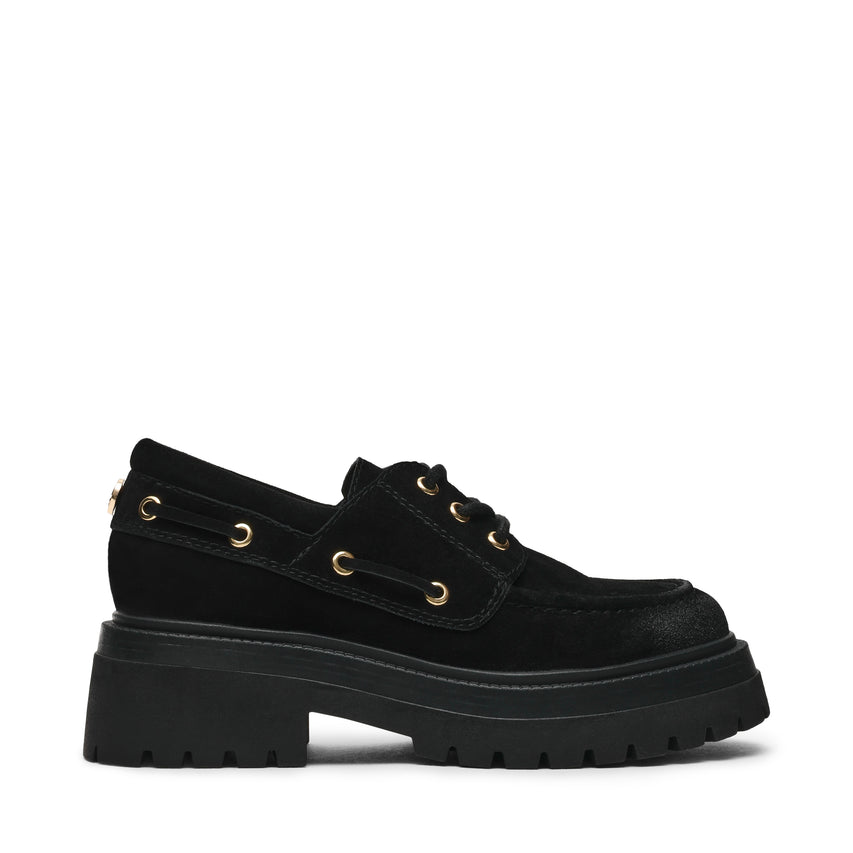 DETROIT MOCASSINO NERO SUEDE