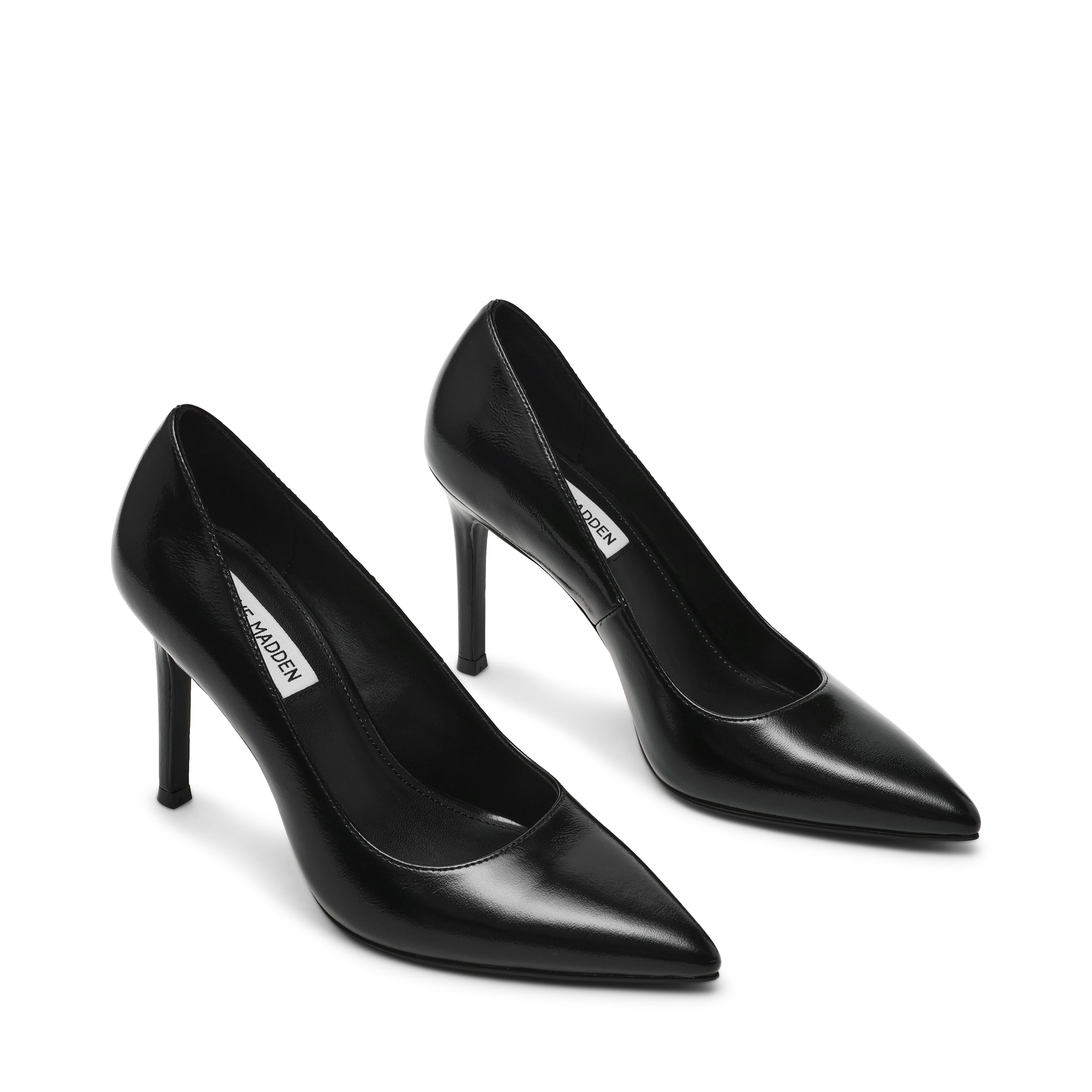SECURED DÉCOLLETÉ NERO PELLE – Steve Madden Italy