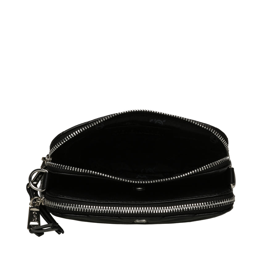BNUAGE-Q BORSA NERO ARGENTO