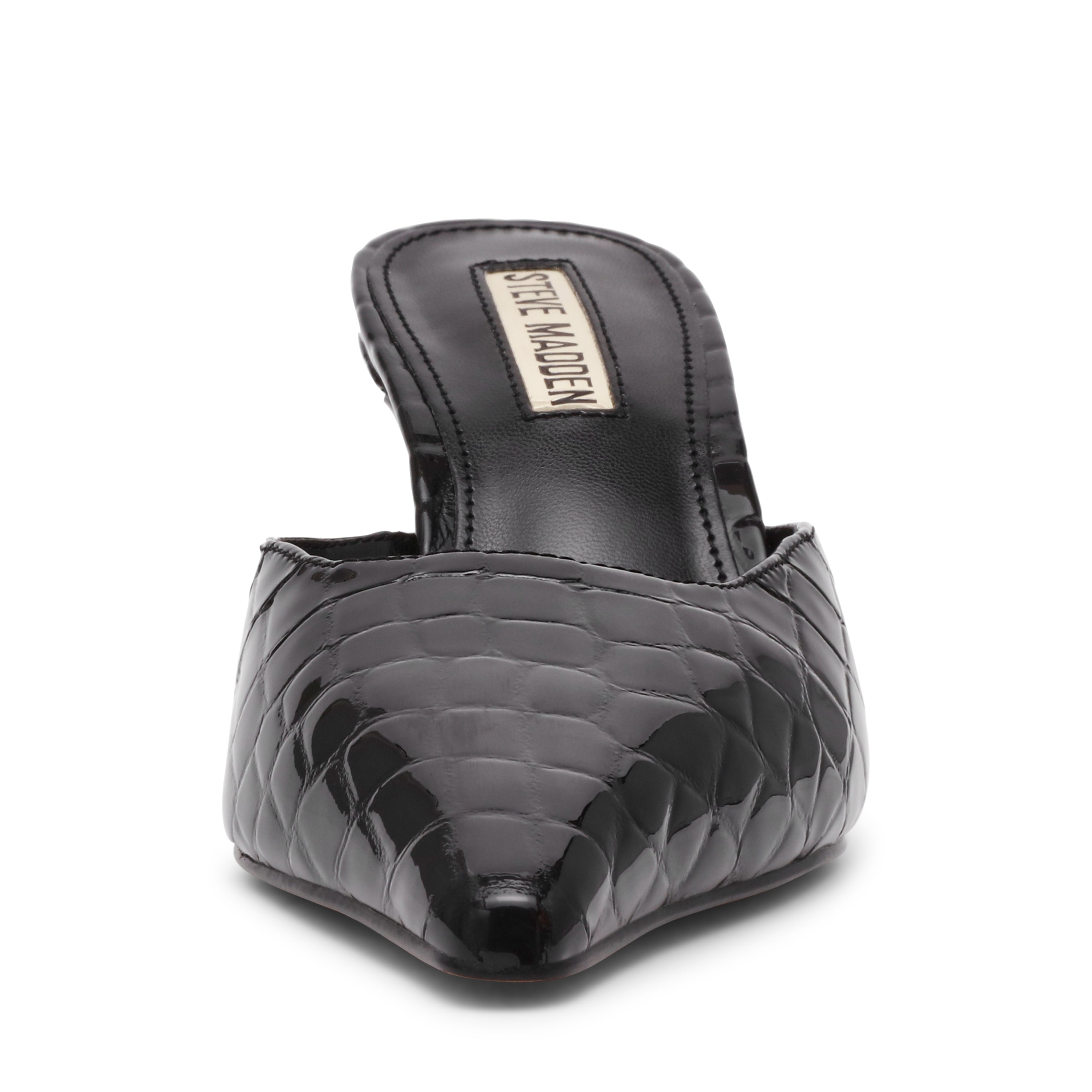 Alexi Mule Nero Croco - view 3