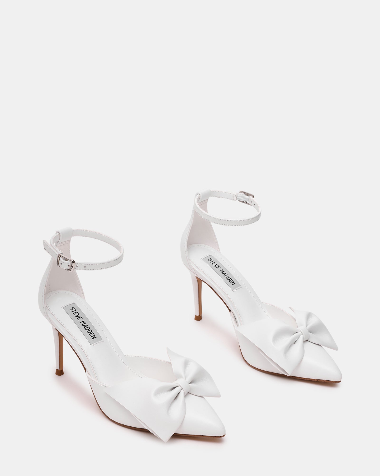 Lorina Décolleté Bianco Pelle - view 6