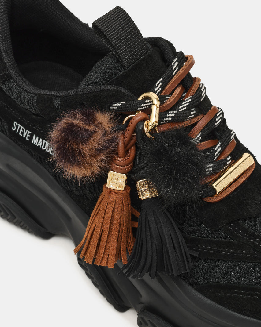 Possession-pp Sneaker Nero Suede - view 3