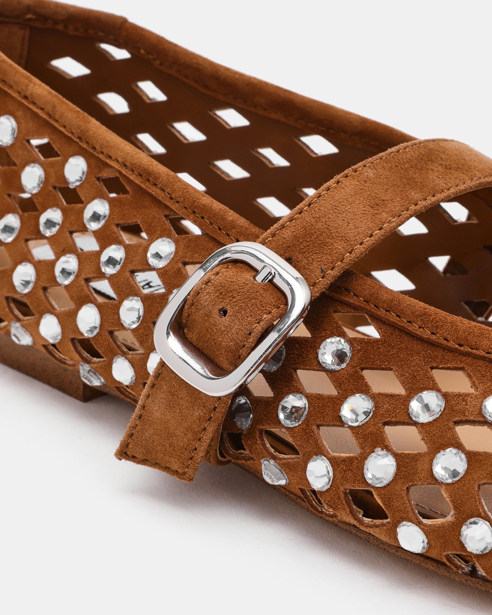 Rerun Ballerina Chestnut Suede - view 3
