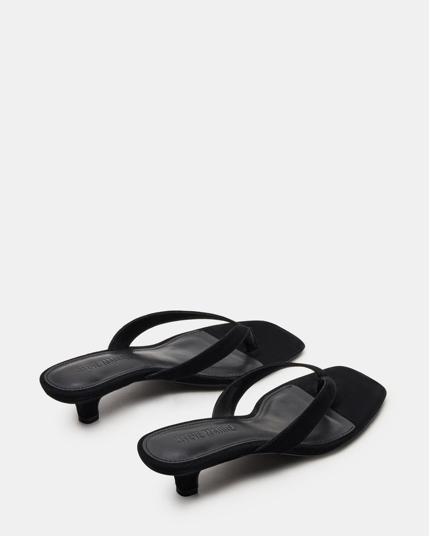 Tracie Sandalo Nero Suede - view 3