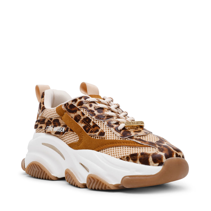 Possession-e Sneaker Leopard Tan