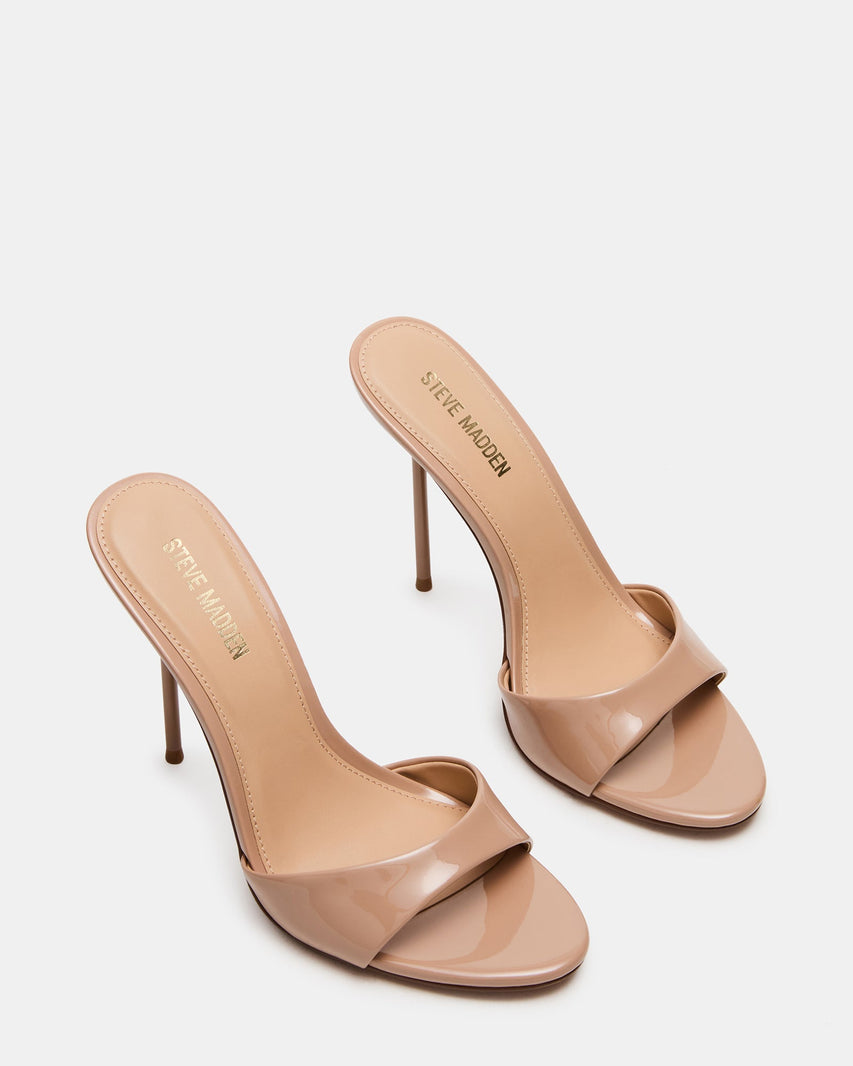 Davina Mule Tan Vernice - view 3