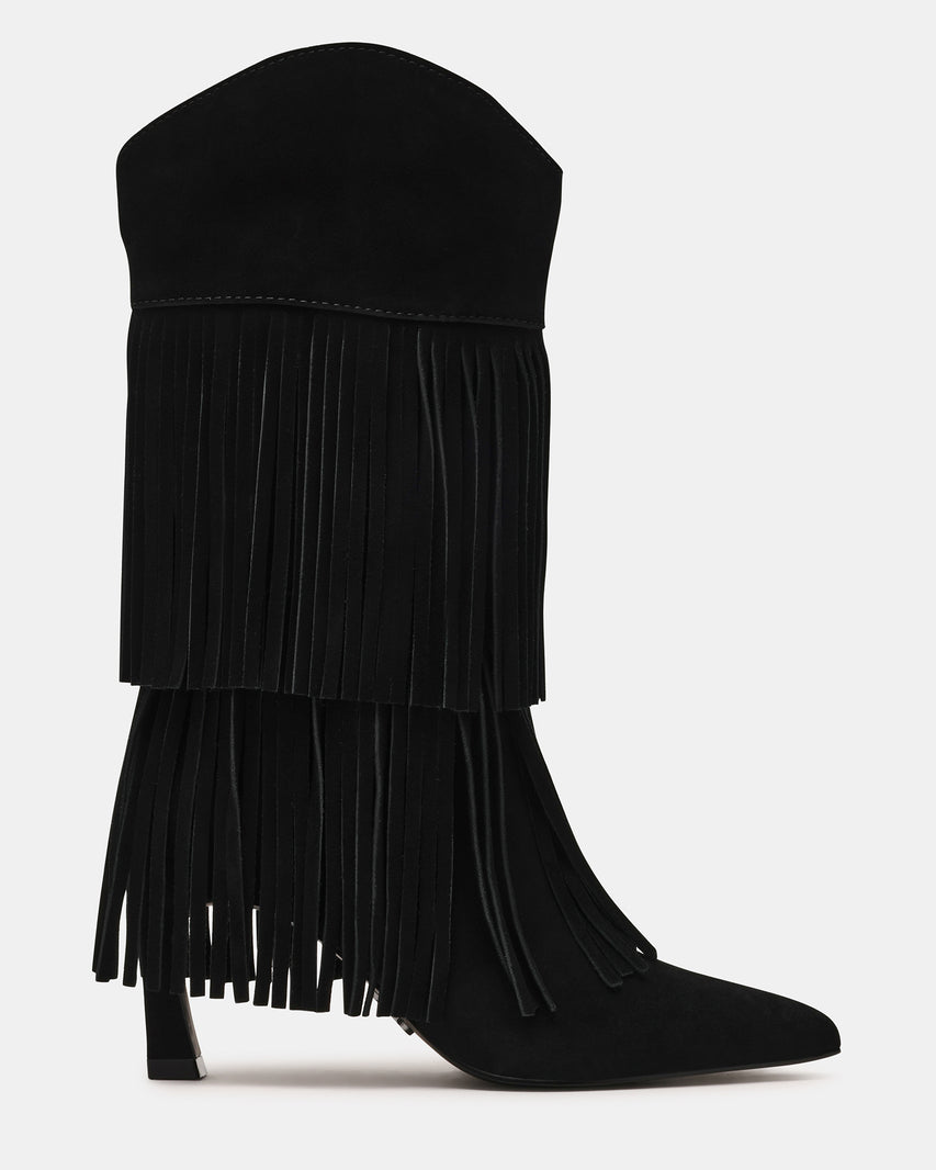 Torch Stivale Nero Suede