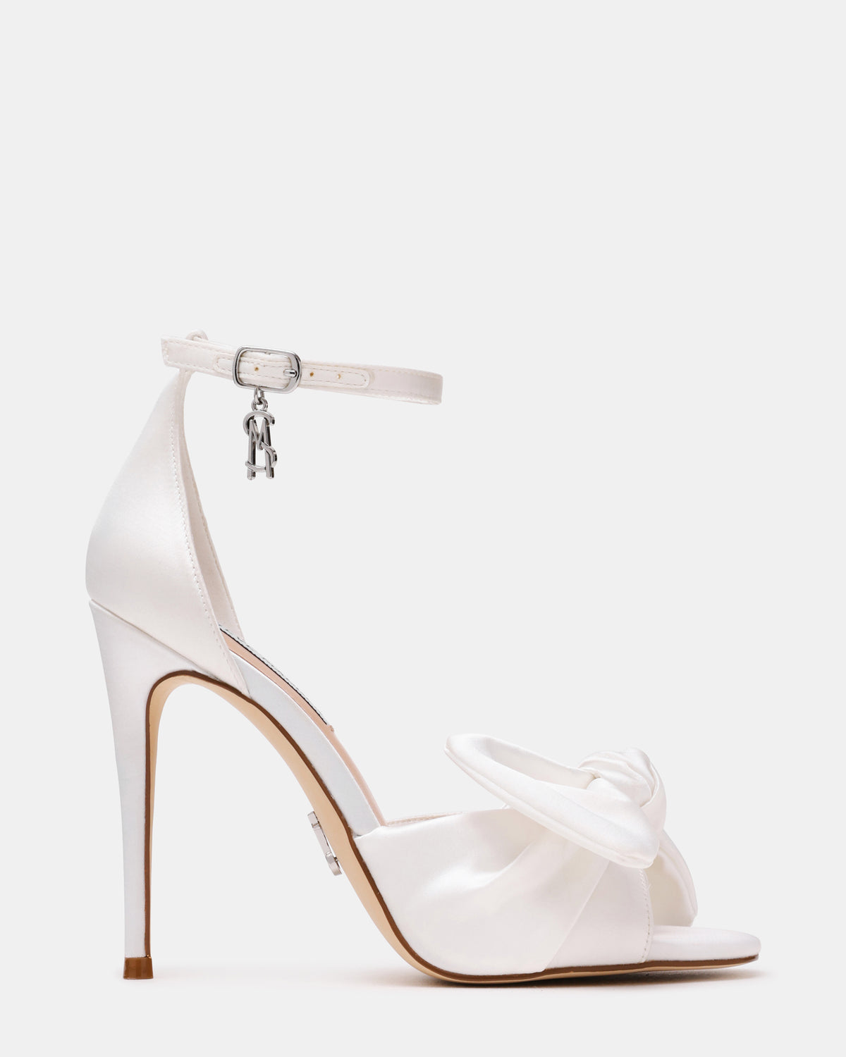 Norah Sandalo Bianco Satin