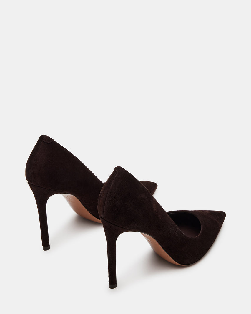 THRIVE DÉCOLLETÉ MARRONE SUEDE