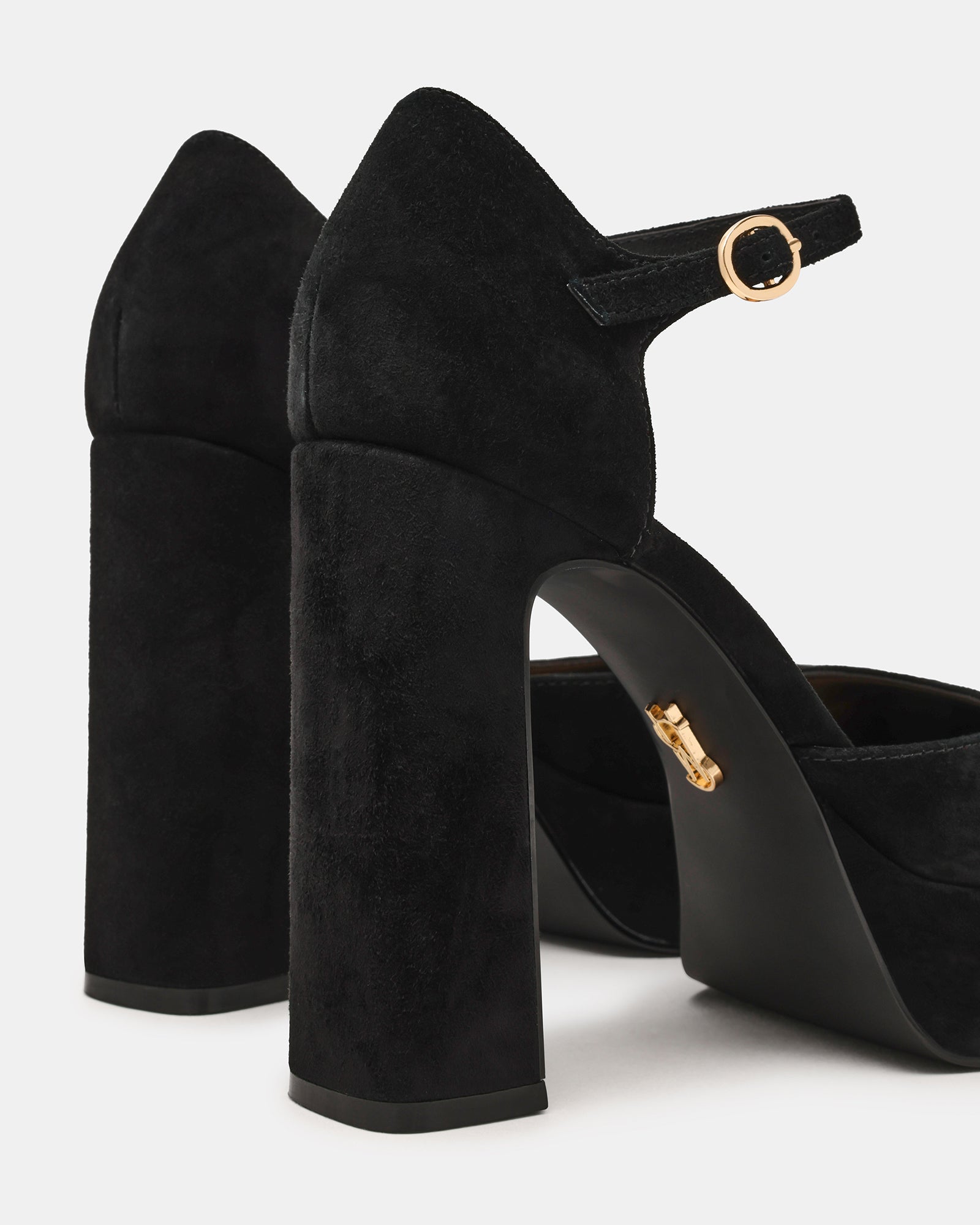 Lexie Sandalo Nero Suede - view 3