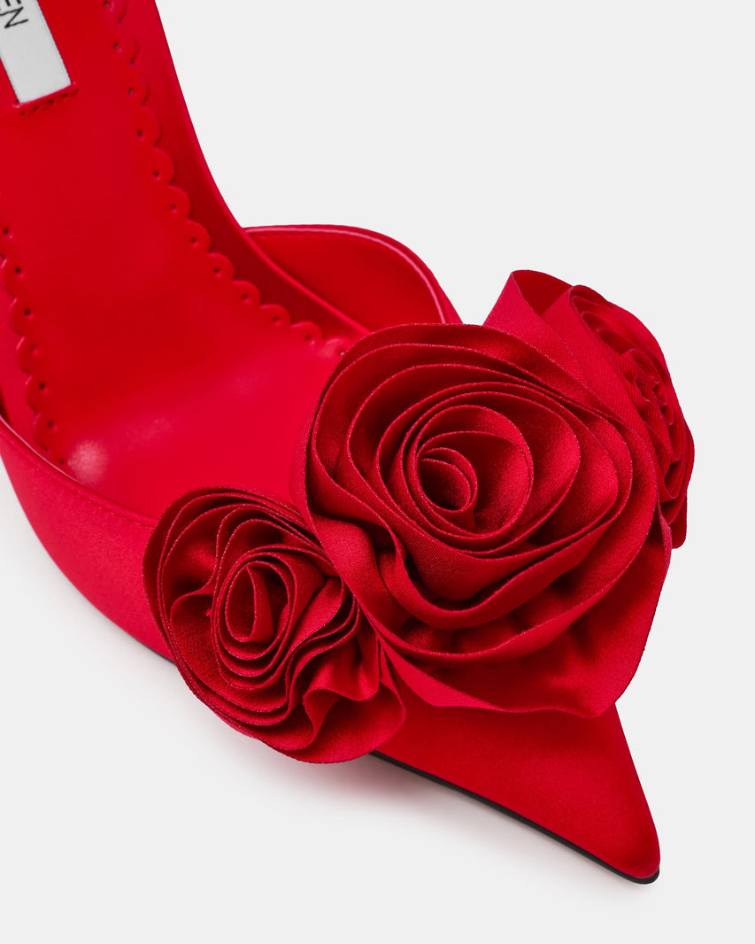 Rosie Décolleté Rosso - view 3
