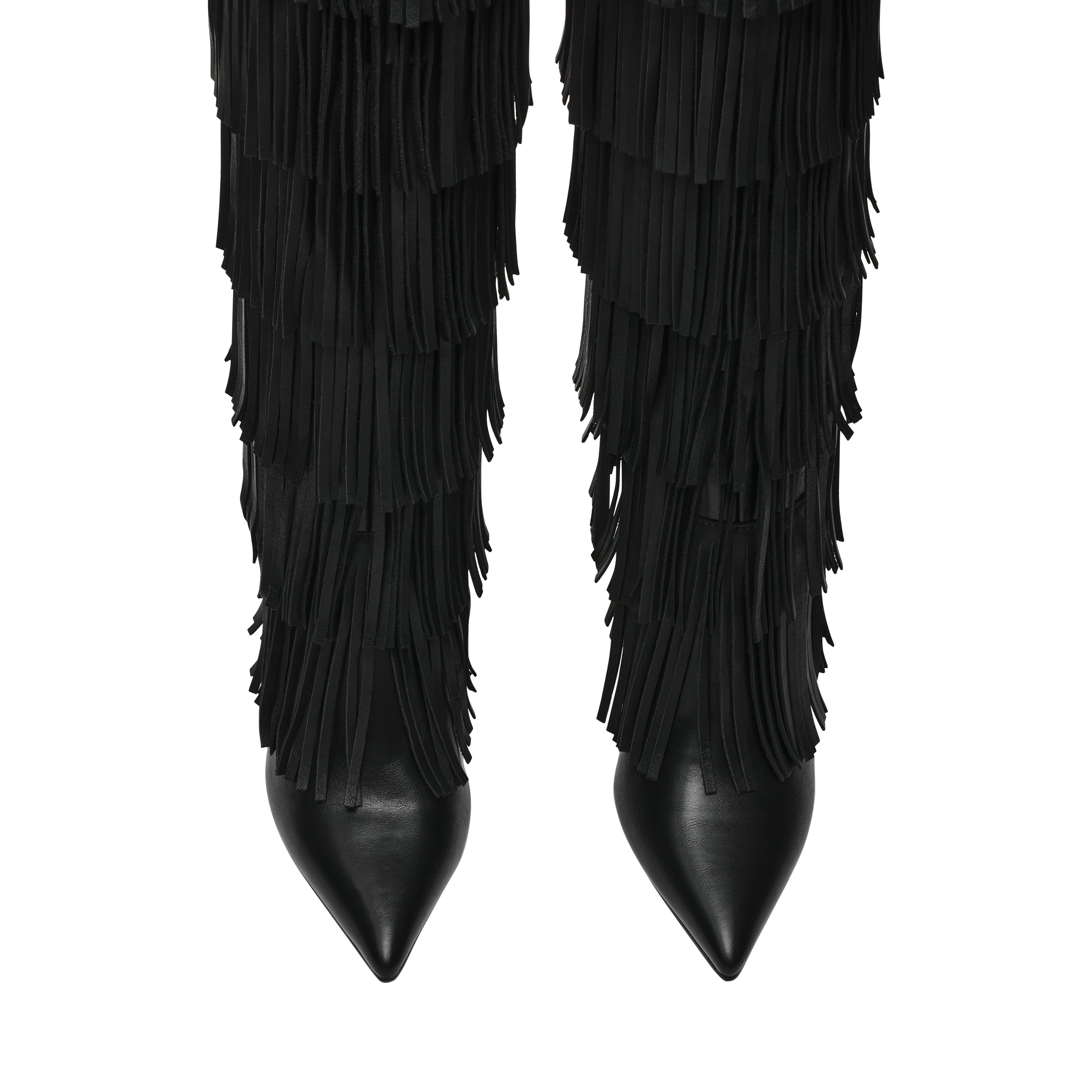 WANDERLUST STIVALE NERO PELLE
