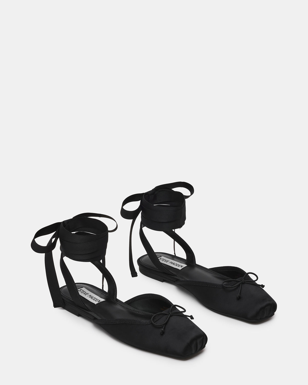 Scarletta Ballerina Nero Satin - view 2