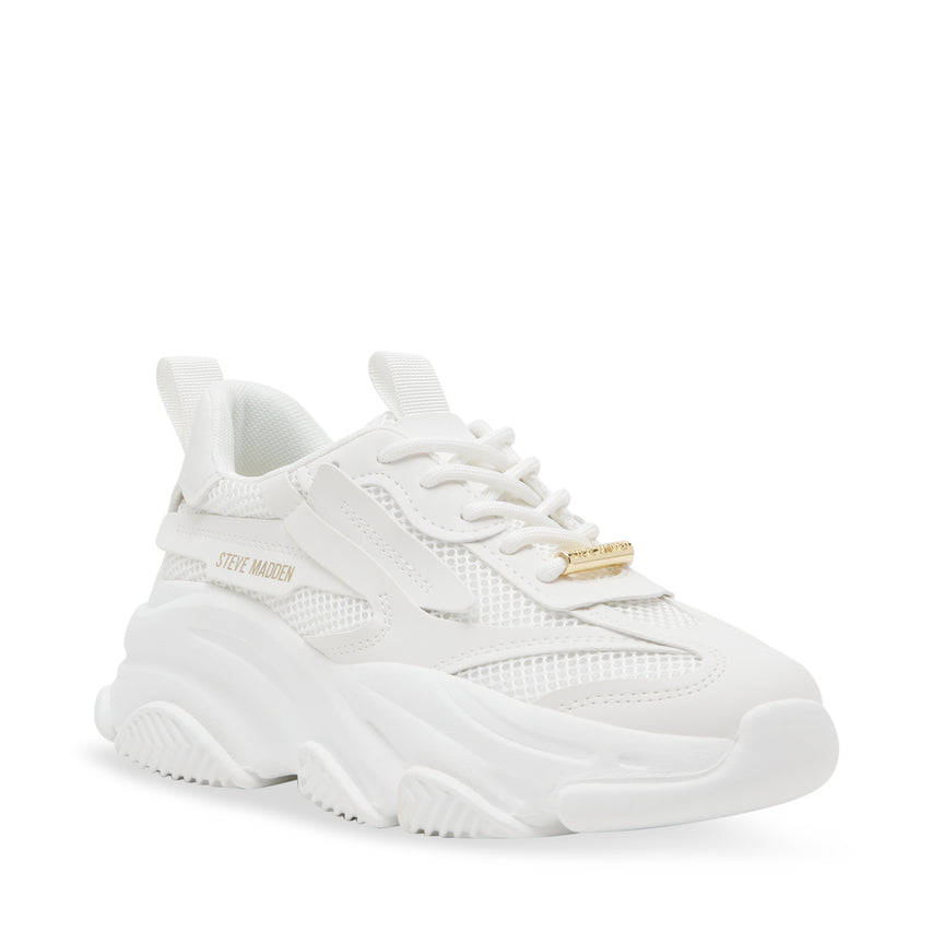 Possession-e Sneaker Bianco Oro