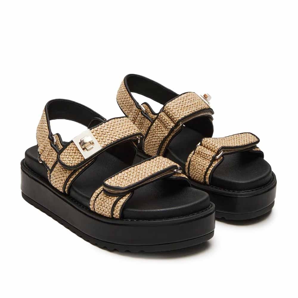 Bigmona Sandalo Nero Beige - view 2