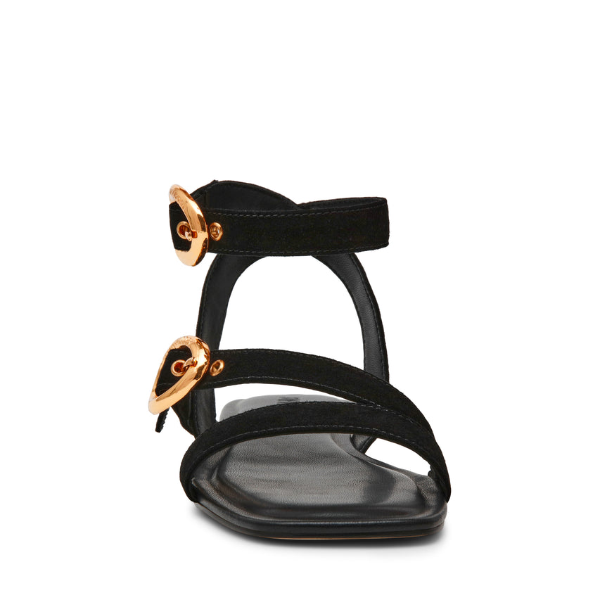 Karmin Sandalo Nero Suede - view 3