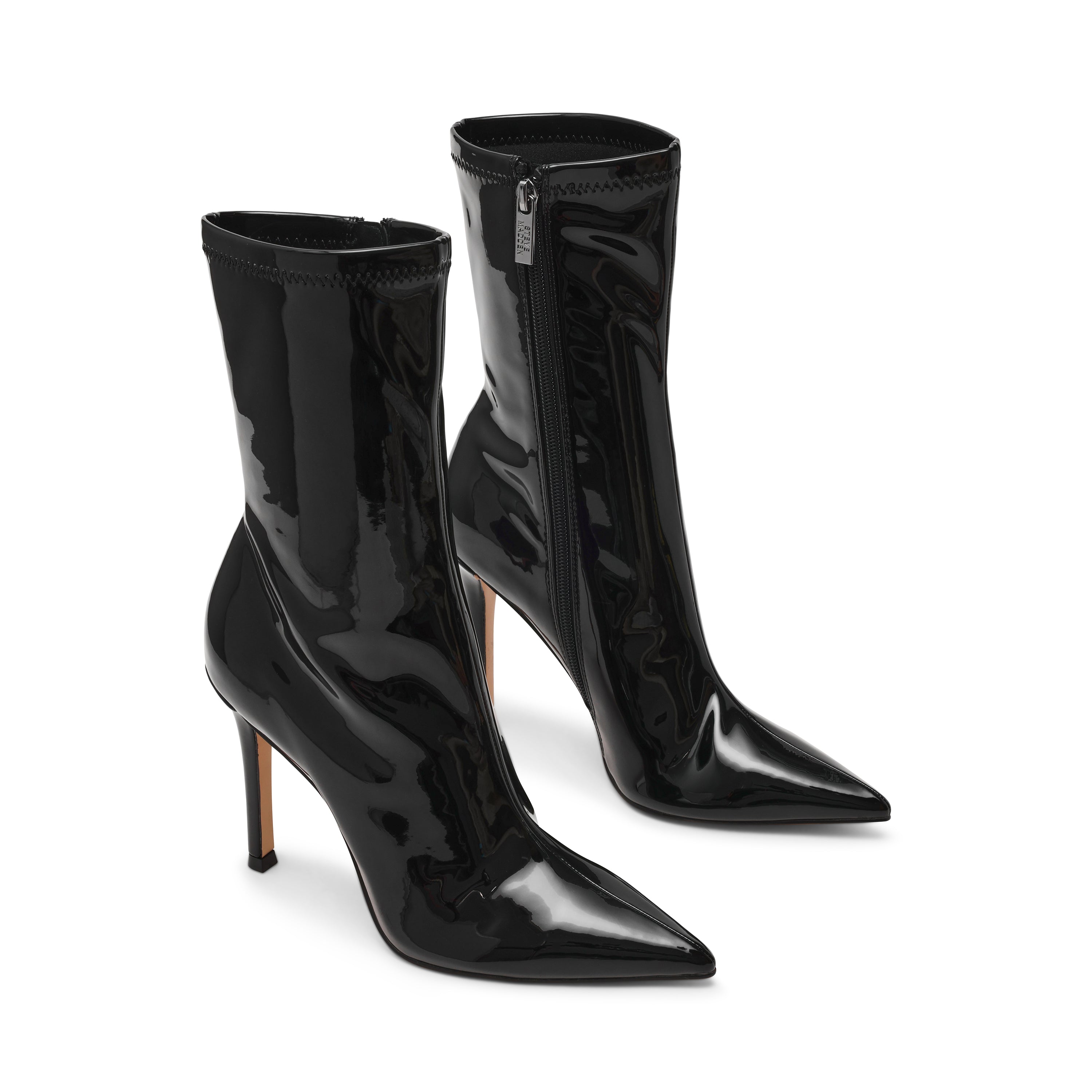 EASY ST. STIVALE NERO VERNICE