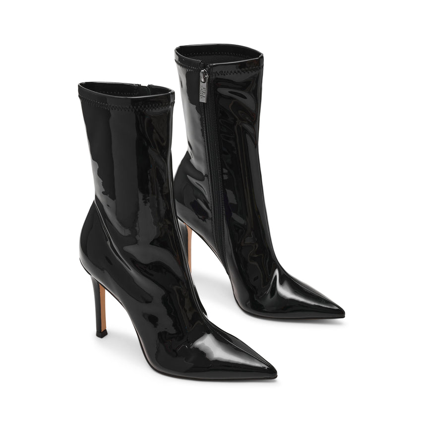 EASY ST. STIVALE NERO VERNICE