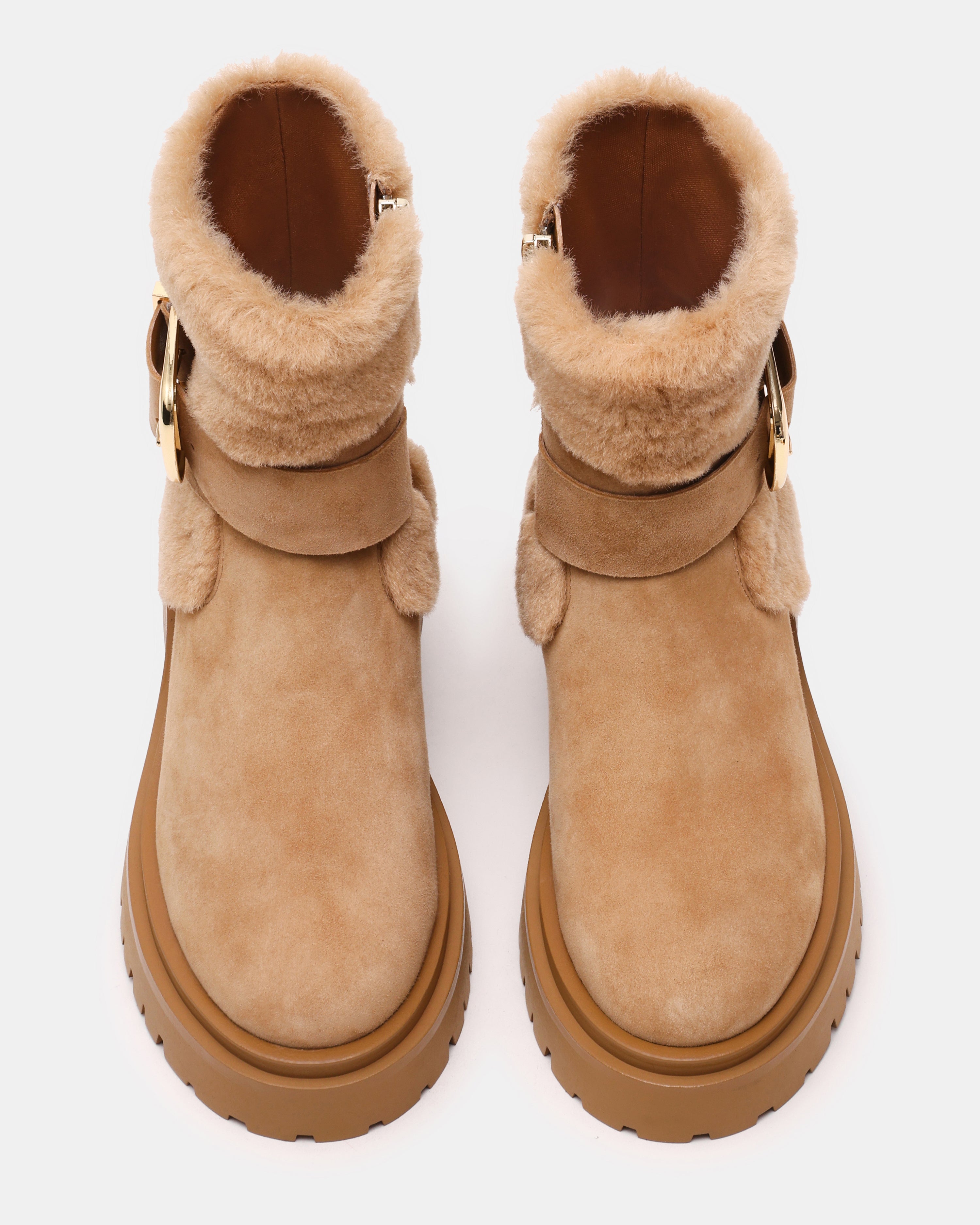 LODGE STIVALE TAN SUEDE