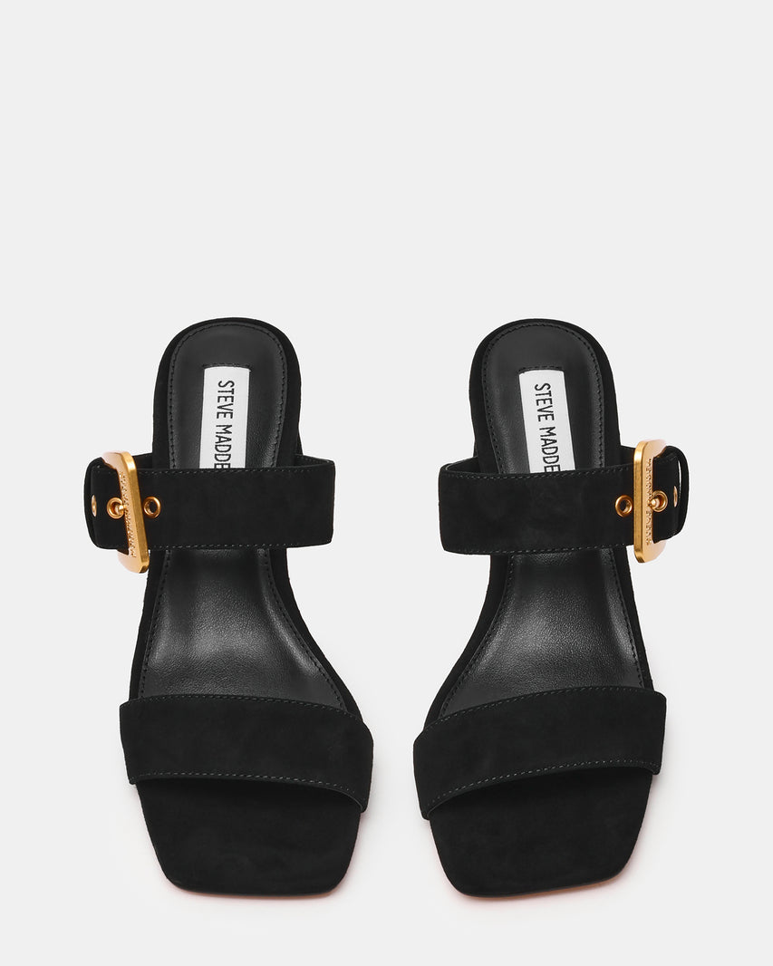 Torian Sandalo Nero Suede - view 4