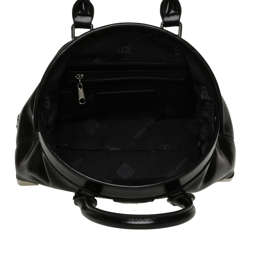 BREA BORSA NERO ARGENTO