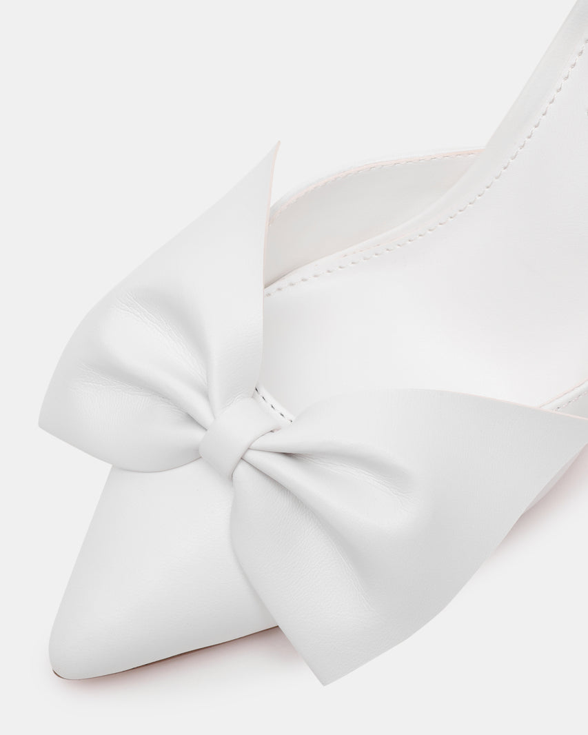 Lorina Décolleté Bianco Pelle - view 3