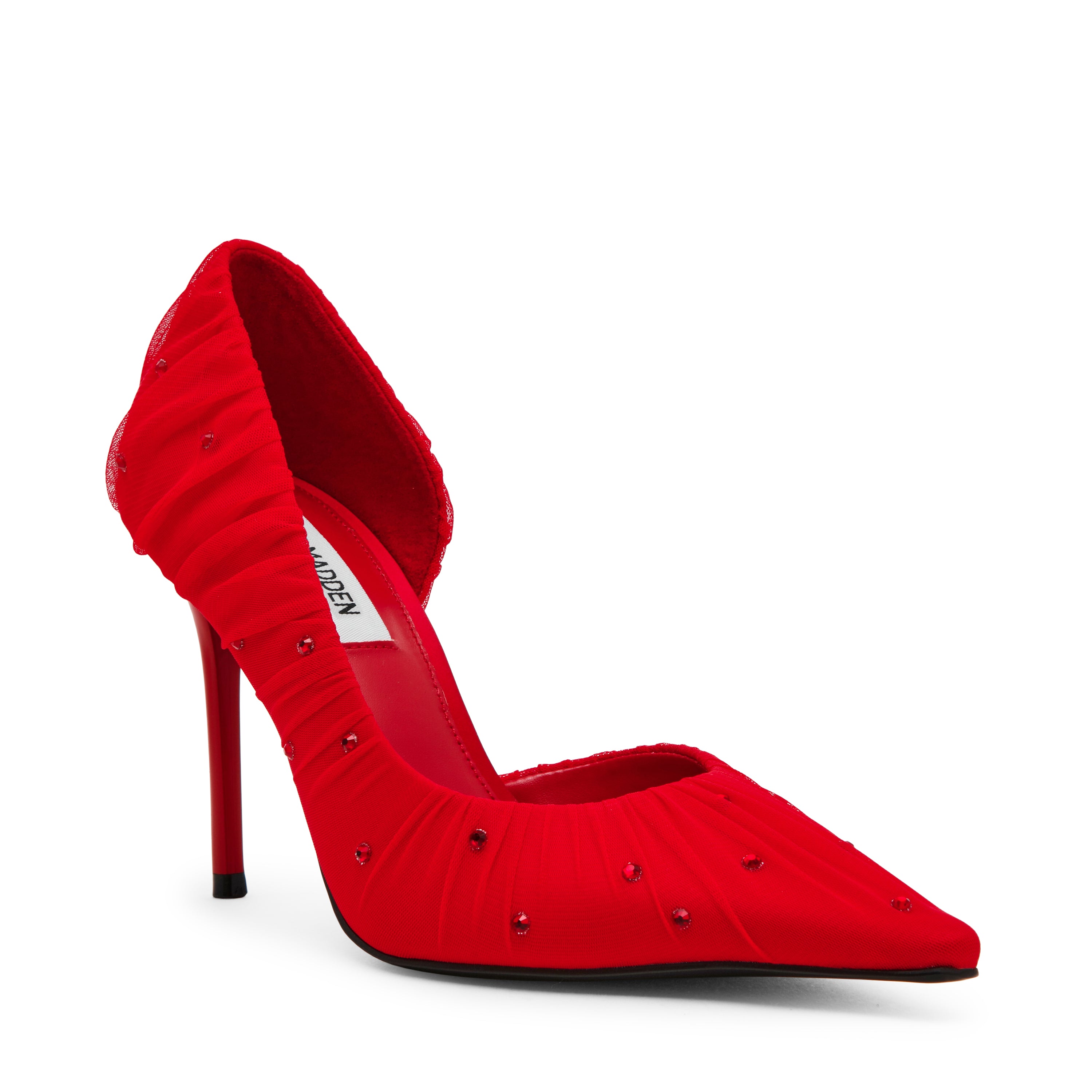 Danville Décolleté Rosso Satin - view 2