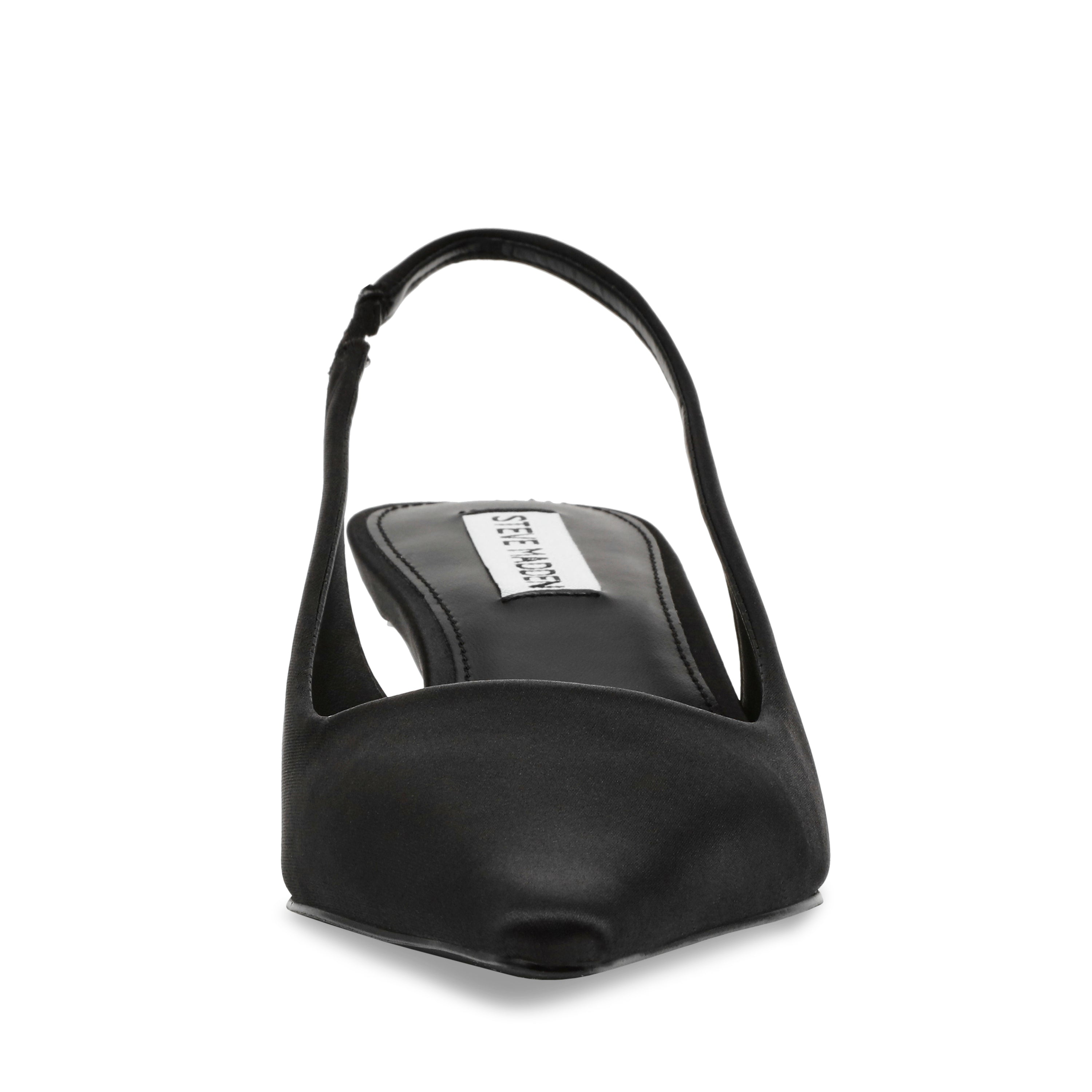 Kari Décolleté Nero Satin