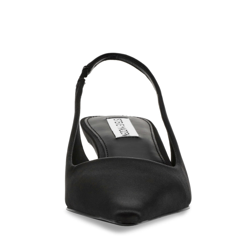 Kari Décolleté Nero Satin