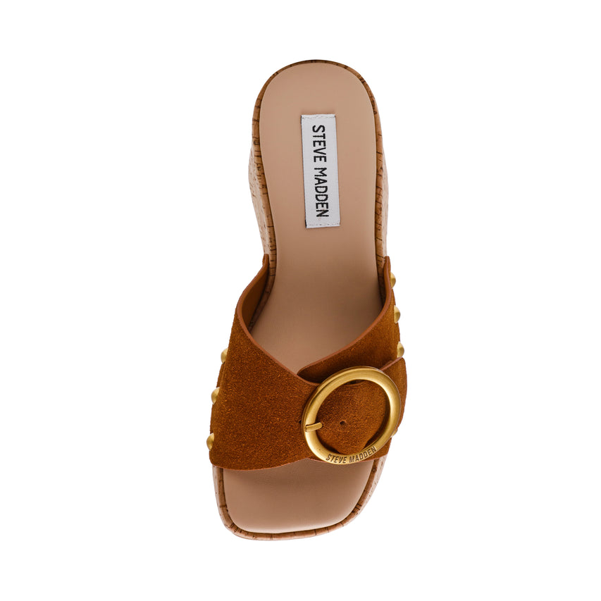 Pedestal Zeppa Chestnut Suede - view 6