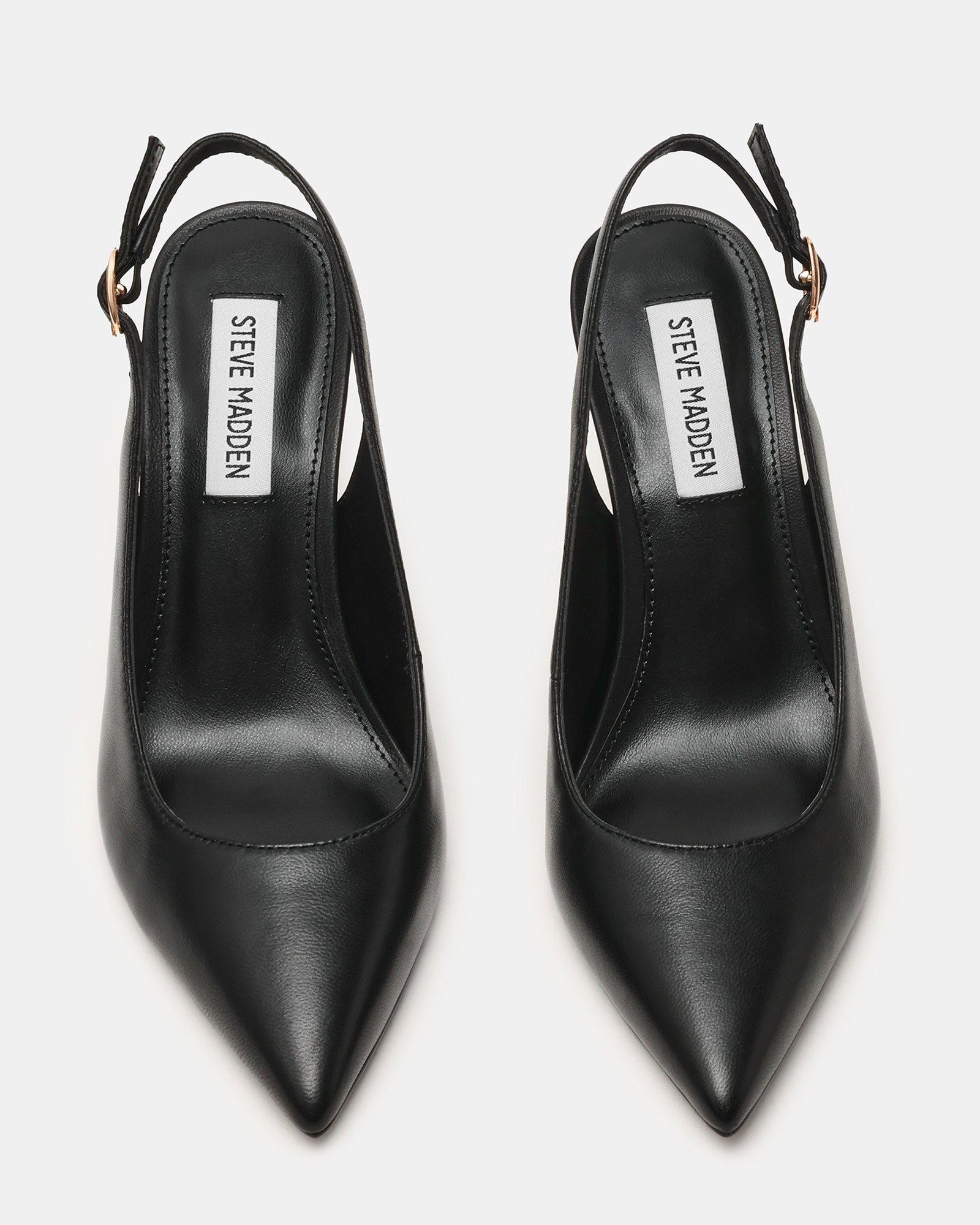 Juli Slingback Nero Pelle - view 4
